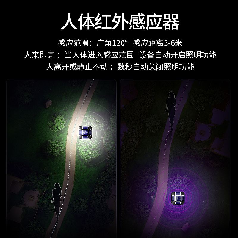 爱尚品DW-03户外灭蚊灯家用商用灭蚊神器花园庭院驱蚊器养殖场果园防蚊DW-03款3台装
