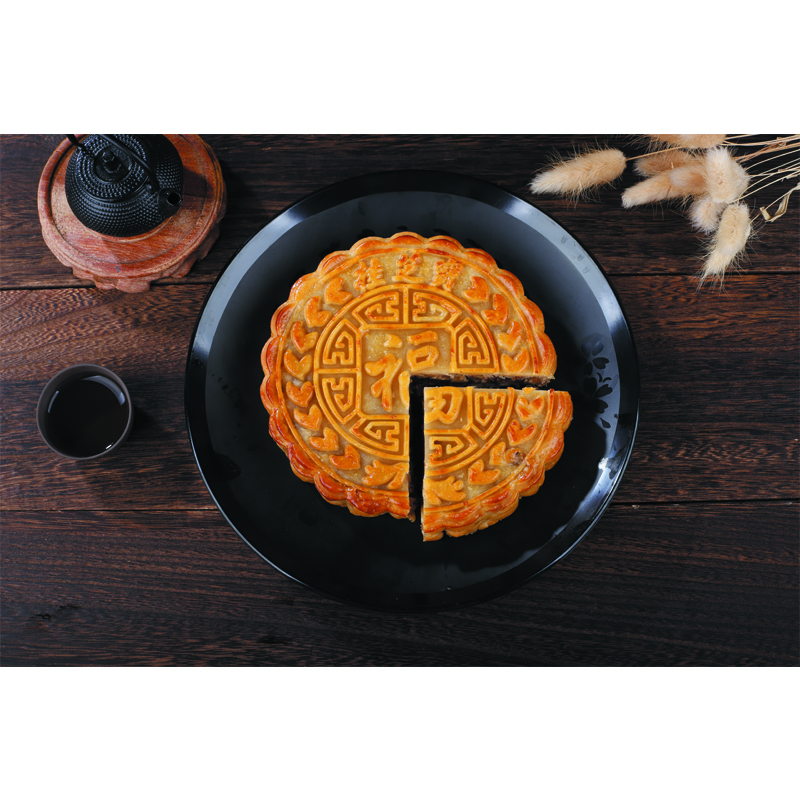 桂芝寳 仲秋团圆五仁金腿月饼礼盒 650g