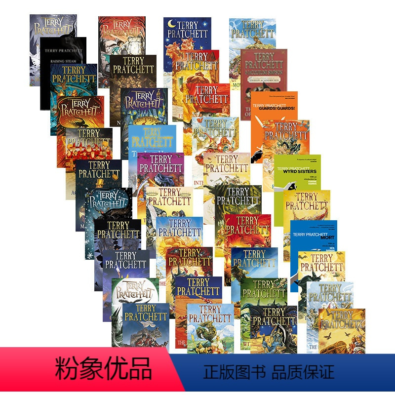 碟形世界系列1-41 全集套装 [正版]英文原版 Discworld Novel 碟形世界系列1-41 全集套装 科