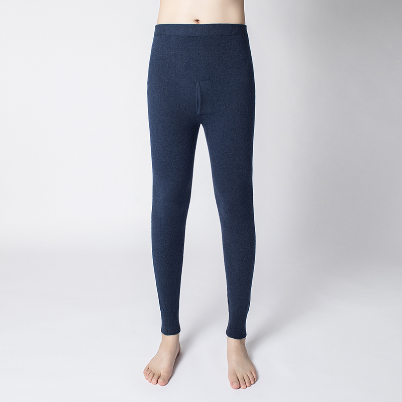 新款男女山羊绒裤男女士无缝羊毛加厚保暖打底羊绒裤男式打底裤纯羊毛裤男士纯羊毛裤男女羊绒裤加厚高腰保女士冬打底秋裤大码高清大图