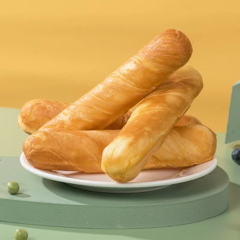 乐锦记奶香味箱装精选上等食材乐锦记原味手撕面包奶香早餐整箱撕棒独立包装代餐零食 700g高清大图