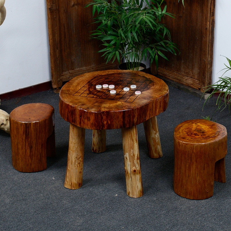 香樟木象棋桌中式法耐fanai家用棋盘桌围棋桌室内多