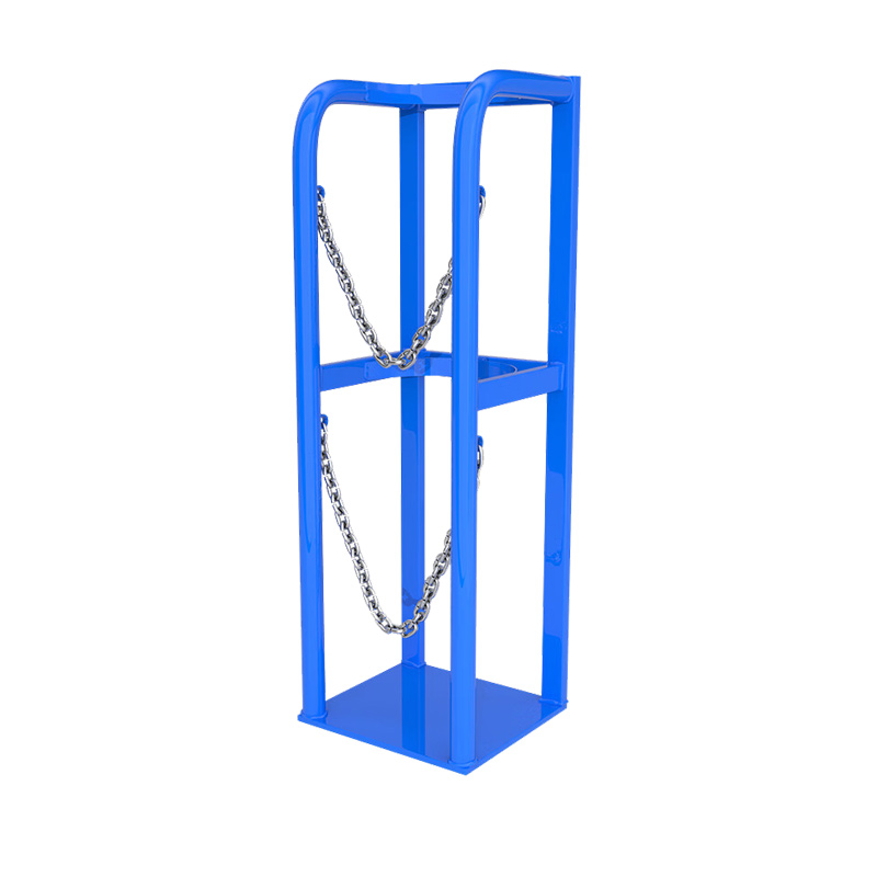 臻远ZY-J29 氧气瓶固定架氮气罐氩气存放架 40L单瓶架