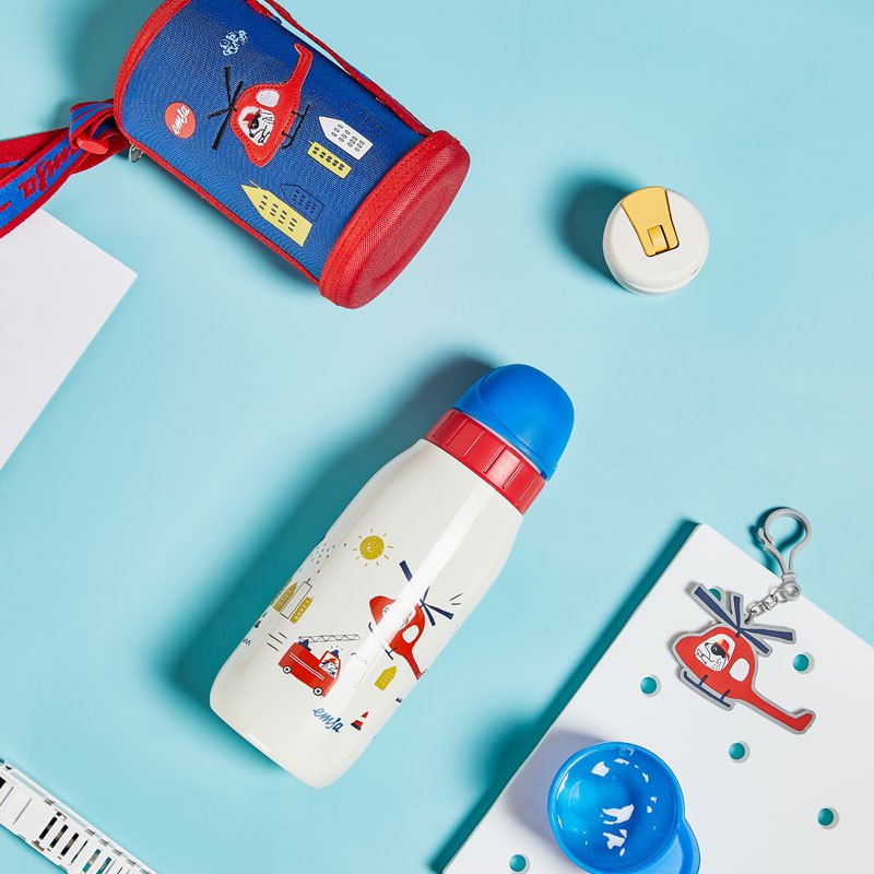 德国emsa爱慕莎儿童保温杯小学生幼儿园便携水杯子防摔大容量水杯380