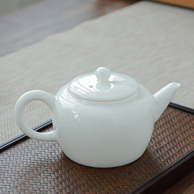 拓牌 羊脂玉白瓷11头茶具套装 礼盒装