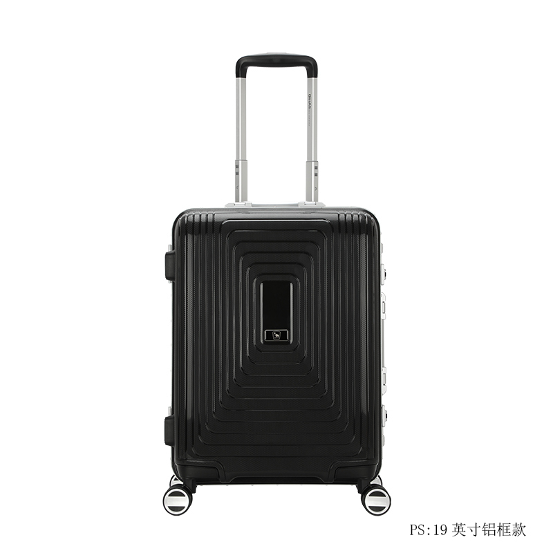 爱华仕拉杆箱19寸铝框登机箱男万向轮行李箱密码箱2428寸旅行箱女