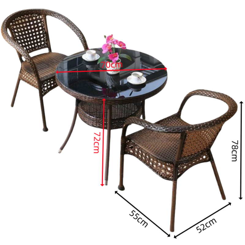 豫龙都 户外桌椅二椅套高清大图