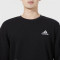 阿迪达斯(adidas)男装新款圆领加绒保暖卫衣套头衫