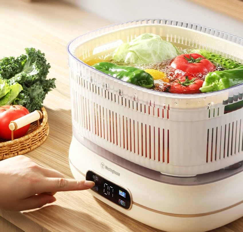 西屋(WESTINGHOUSE)-果蔬清洗机-WGS10B低噪音设计 一键操作;新鲜蔬果,高清大图