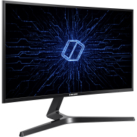 三星 (SAMSUNG) 玄龙骑士 23.5英寸 144Hz FreeSync 1800R 曲面电竞显示器 (C24RG50FQC)