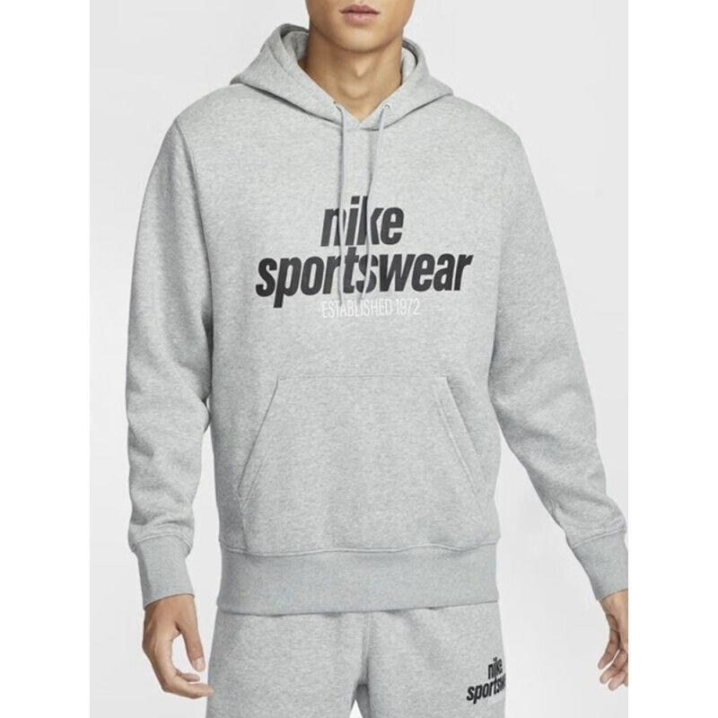 耐克(NIKE)卫衣男士新款加绒保暖运动休闲套头衫 HJ2160-063 C