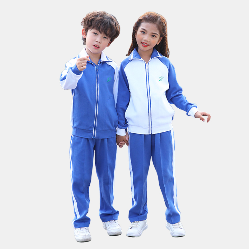 深圳校服小学生统一春秋学院风运动套装女男长裤夏季短裤短袖校裤夏