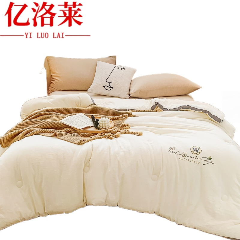 亿洛莱 四季被 200*230cm 6斤 床高清大图