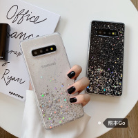 火豹闪粉金箔三星S10+手机壳S20ultr软壳S8+透明壳ote10/9/8