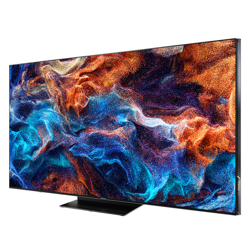 海信电视85UX 85吋 8K Mini LED电视 大师级音响 AI摄像头 多声道双剧场音响 4+128G