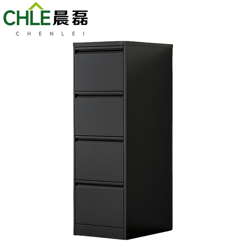 晨磊 抽屉柜 四斗黑色 台高清大图