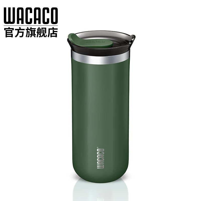WACACO Octaroma 随行保温杯 大号 435毫升 车载隔热户外手持咖啡壶 蓝色高清大图
