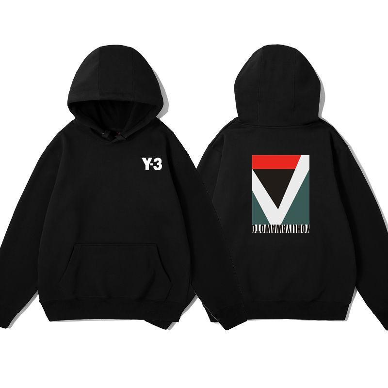 爱情公寓5诸葛大力成果同款字母y3卫衣潮宽松情侣连帽衫外套衣服