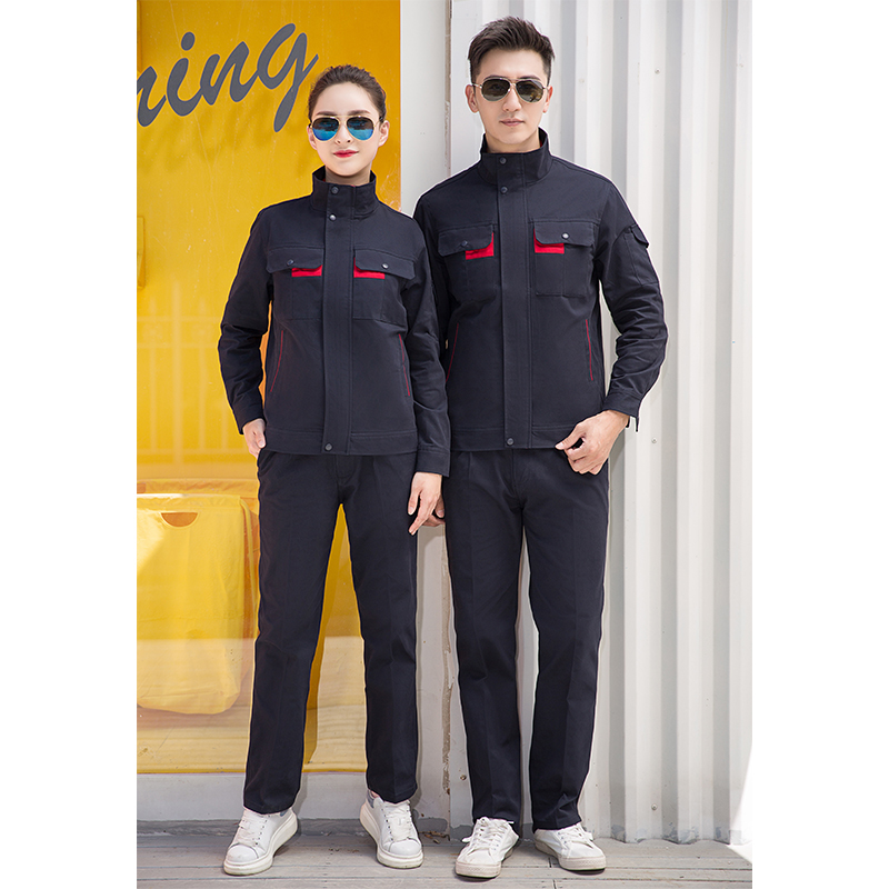 秋冬纯棉工作服高清大图