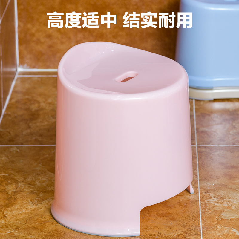 卫生间凳子洗澡凳老人儿童防滑家用成人塑料小凳子加厚浴凳