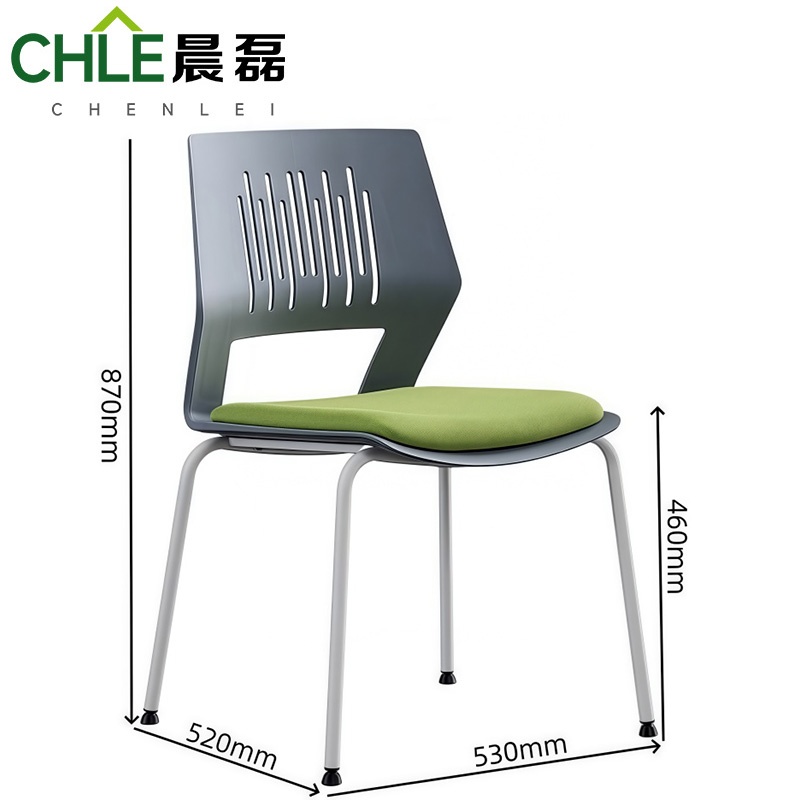 晨磊 培训椅 53*52*87cm灰 把高清大图
