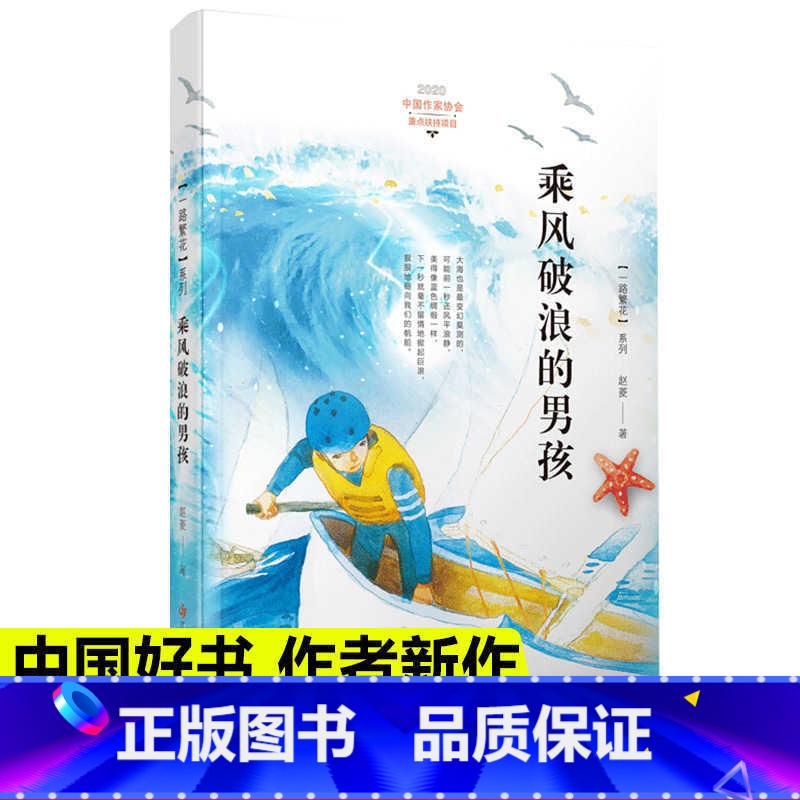 【正版】乘风破浪的男孩 中国好书一路繁花励志故事书小学生一二三五六年级儿童课外阅读书籍儿童文学名著