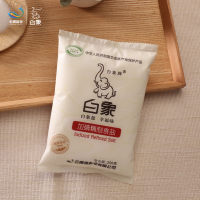 白象牌加碘精制食盐500g*8袋食用盐家用细盐高原深井矿盐含碘盐巴
