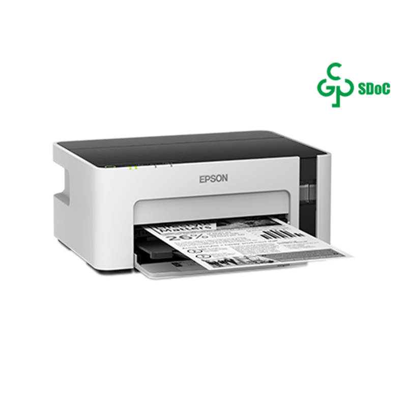 爱普生(EPSON) M1128 墨仓式 黑白无线打印机 家庭家用学生作业手机打印