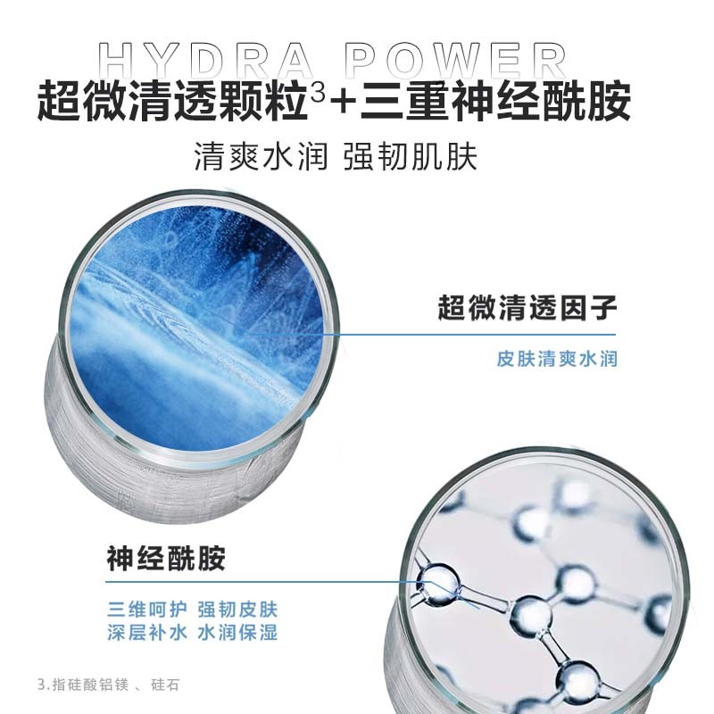 欧莱雅男士水能保湿平衡爽肤水130ml补水控油高清大图