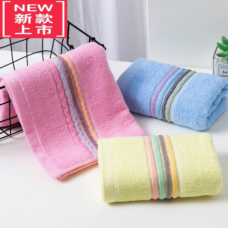 可莉允毛巾加厚洗脸巾吸水家用成人儿童男女士新疆棉面巾图片
