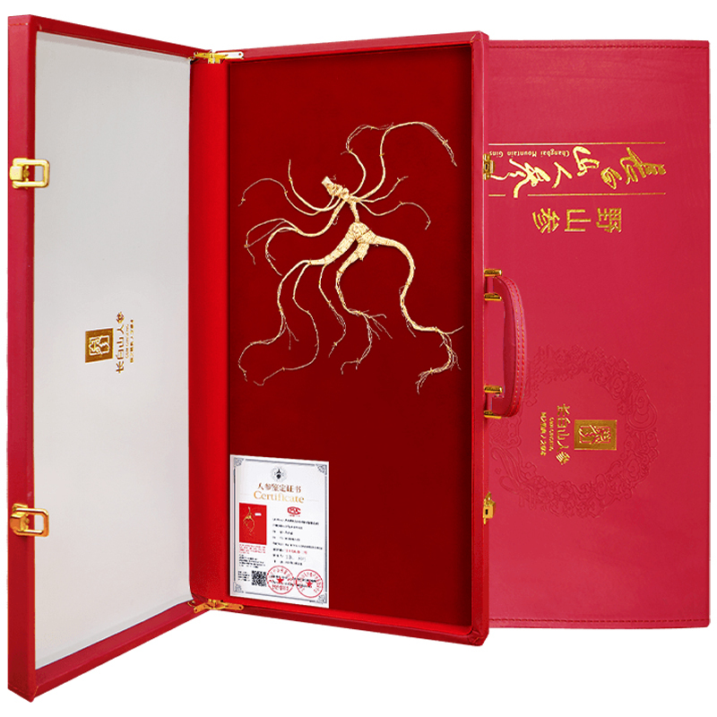 长白山人参野山参A5约20-30年干货礼盒野山参11g*1盒高清大图