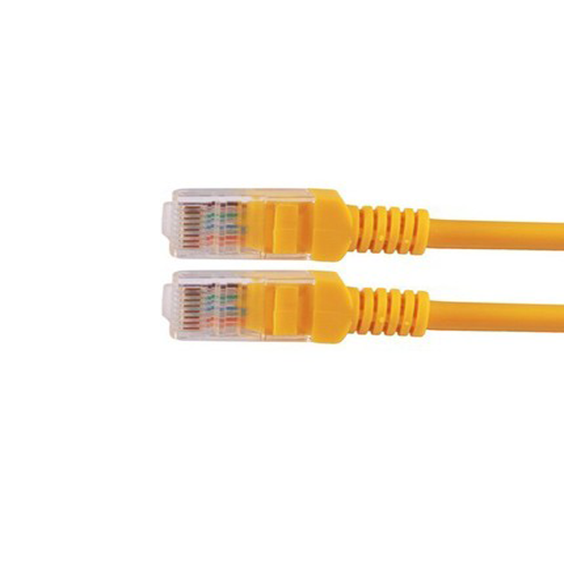 绿联NW103 Cat5e网线黄色 26AWG 铜包铝铝箔袋包装 3米