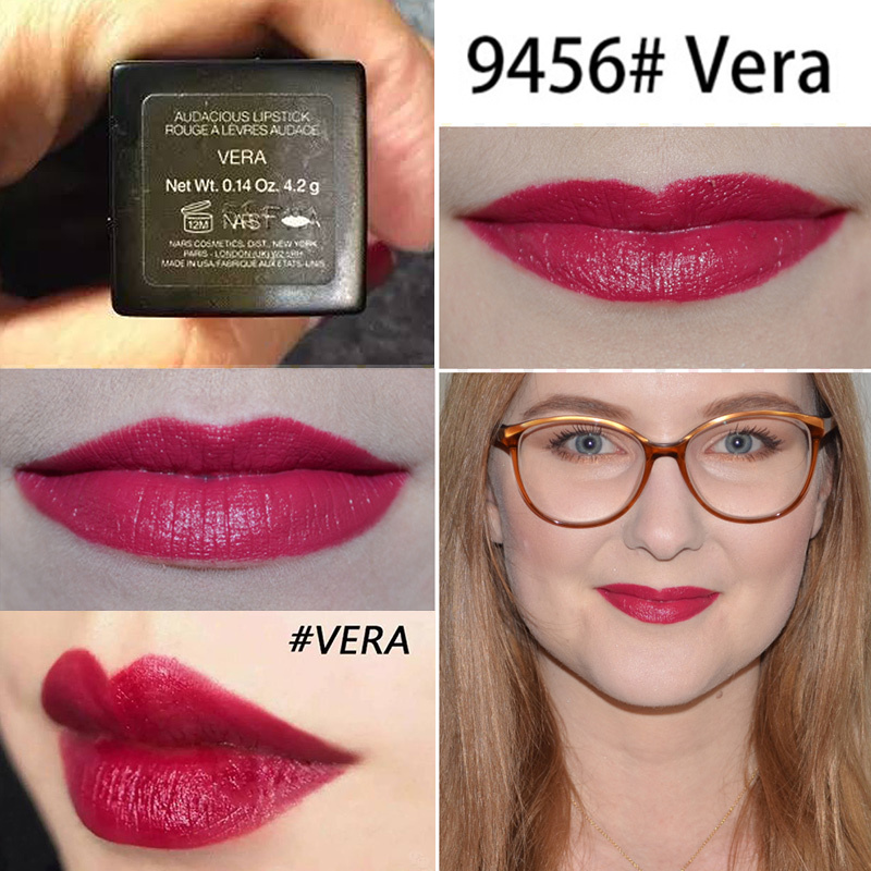美国纳斯(NARS) 惹火唇膏4.2g 不易脱妆 双唇琉光般炫色夺目 ★VERA 色泽持久 显色 红色系