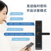 凯迪仕(Kaadas)指纹锁密码锁WiFi家用防盗门木门防猫眼锁F600星空黑
