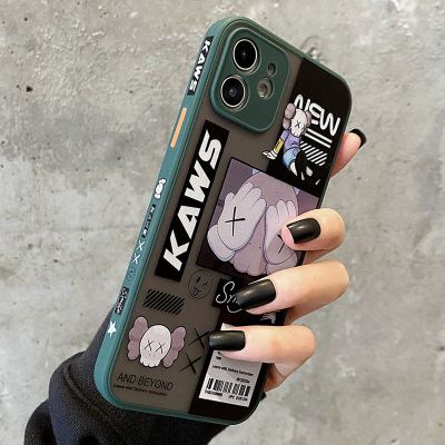 潮牌磨砂侧边vivoy93手机壳z3i/y85y70软s9e防摔s6全包x23/iqoou1 [镜头全包]肤感军绿-捂眼