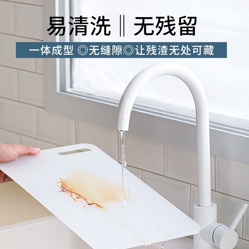 茶花(CHAHUA)024006砧板菜板加厚砧板切菜板家用案板塑料水果板面板大号高清大图