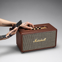 马歇尔（Marshall）无线蓝牙4.0专业音响HIFI发烧级蓝牙音箱扩音器重低音 STANMORE 中号棕色