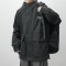 简约工装外套男潮牌大码机能连帽夹克春秋冬季日系宽松百搭冲锋衣