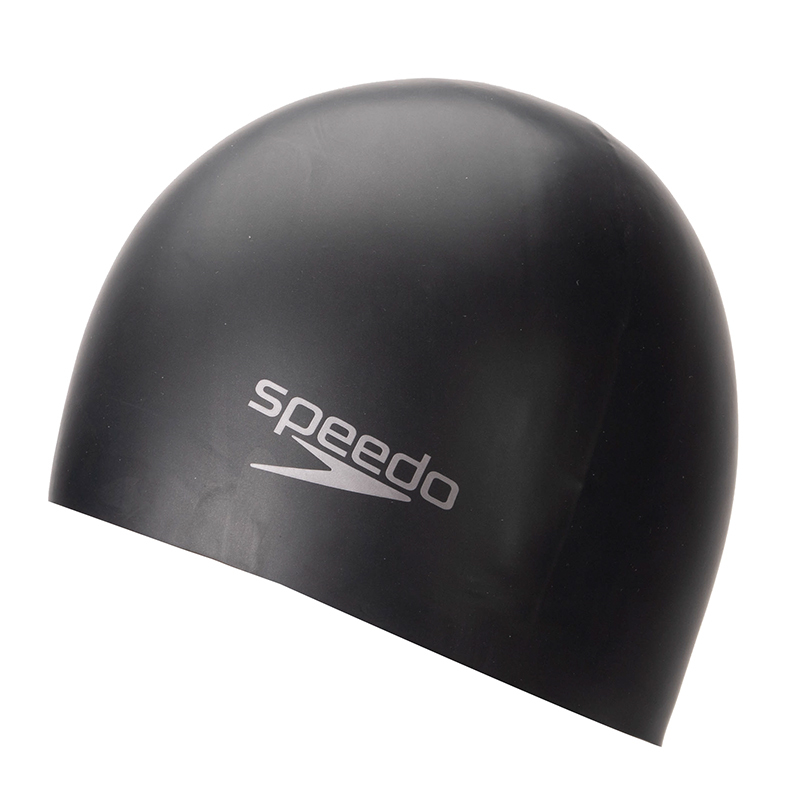 Speedo速比涛男女泳帽硅胶训练防水游泳装备