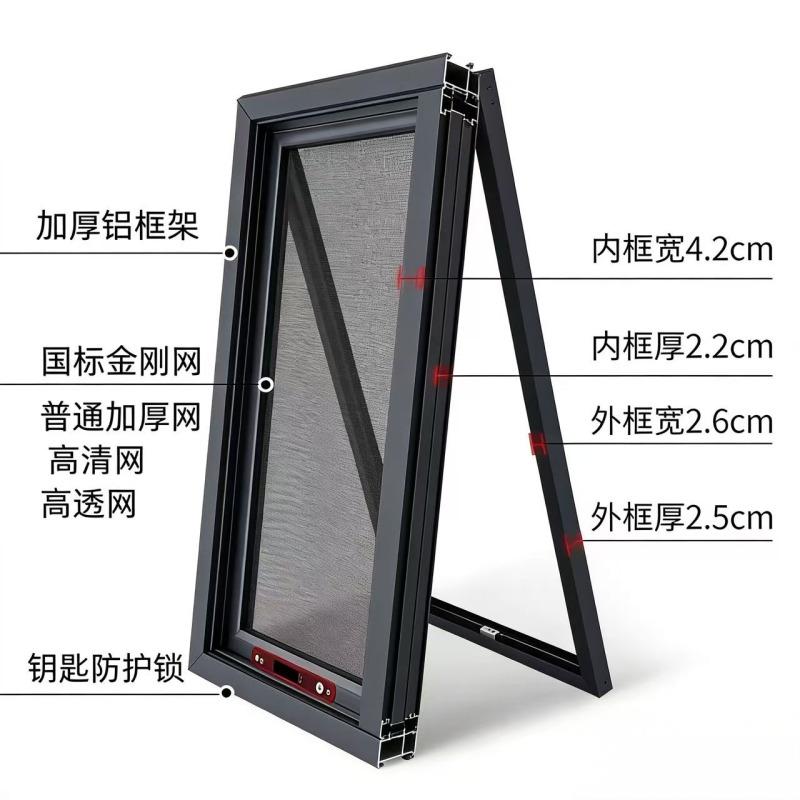 诚智旺 金刚网纱窗 1平内/个高清大图