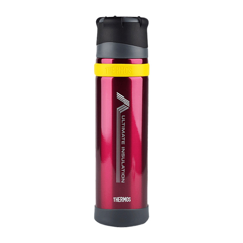 [原装进口]THERMOS膳魔師 真空不锈钢保温杯车载水杯 FFX-900-BGD 红色 900ml