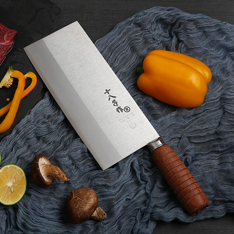 阳江十八子作 菜刀\F208-2\三合钢高清大图