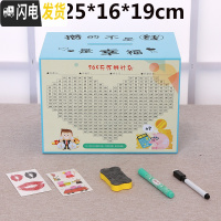 三维工匠365天只进不出抖音创意不可取家用箱大人网红大容量储蓄罐 蓝色大号(攒的不是钱)不可取可存40W