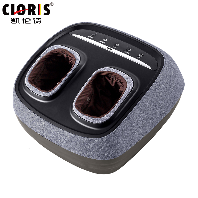 德国凯伦诗(CLORIS)足疗机 按摩器 足部足底脚底按摩器 全自动4D气囊揉捏加热按摩脚 F506-2018旗舰款