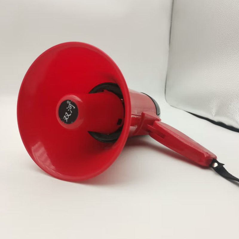 双河大功率手持录音喊话器可充电扩音器喇叭 HM-135R黑红 标配