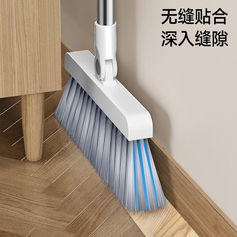 五月花扫把簸箕两件套可站立防风梳齿型簸箕扫把搓斗组合高清大图