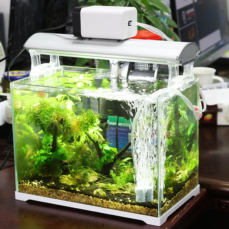 水族氧气泵养鱼充氧机小型冲氧器鱼缸迷你增氧泵打氧机高清大图