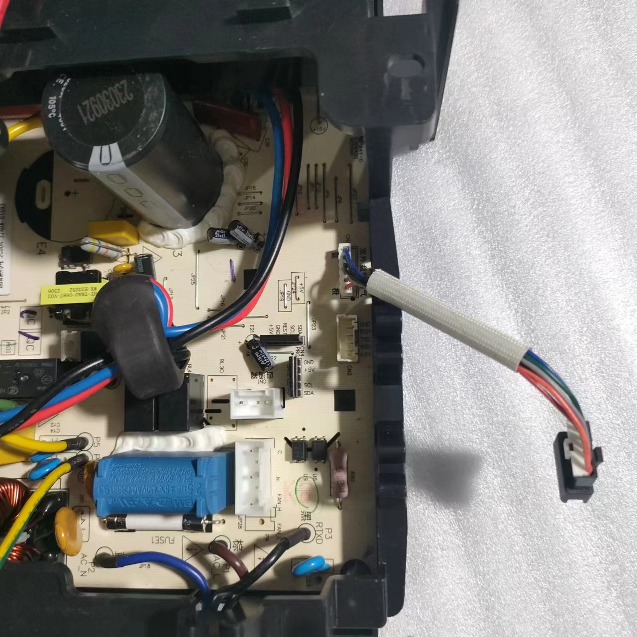 帮客材配 全新原装 P0970140039 ISH- 26DG3N W 外机主板 收前务必验货26DG3NW 三线高清大图