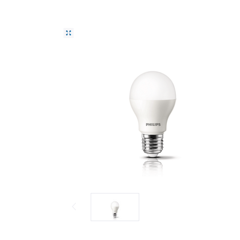 飞利浦(Philips) LED 球泡 螺口E27 日光色 7W 1个