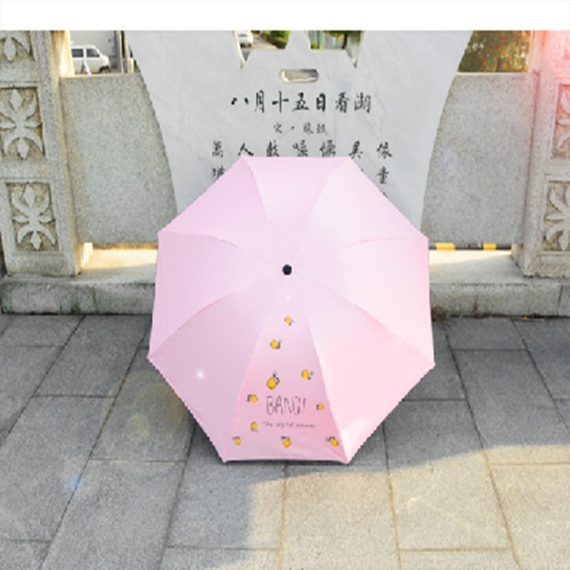 手动钢骨伞架 黑胶布 橡胶漆手柄YF-S2021016 晴雨两用伞